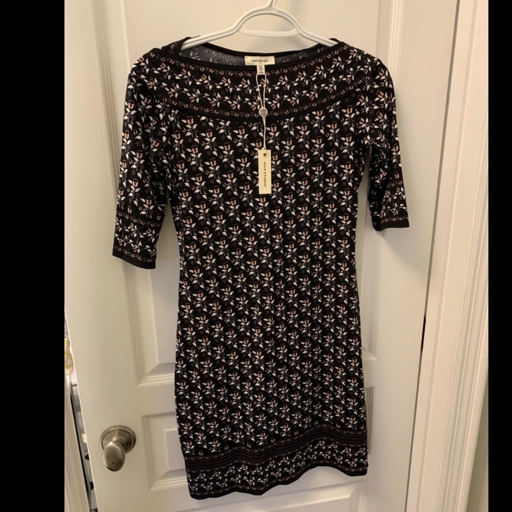 Max Studio Floral Dress, NEW